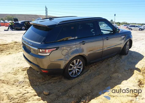 2016 Land Rover Range Rover Sport 3.0L V6 Supercharged Hse from USA, damaged, VIN SALWR2VF6GA577623